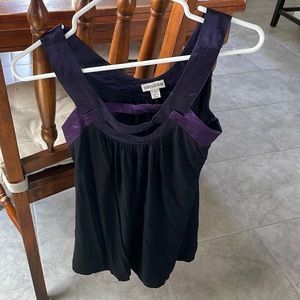 Black and Purple Tank
